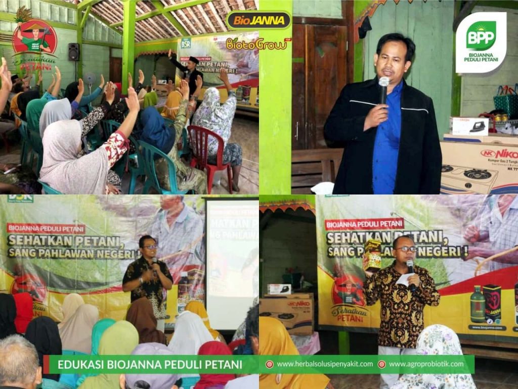 Edukasi biojanna peduli petani bojonegoro